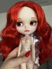 Blythe TBL doll. Neo body. White skin, matte face. Gift. 30 cm