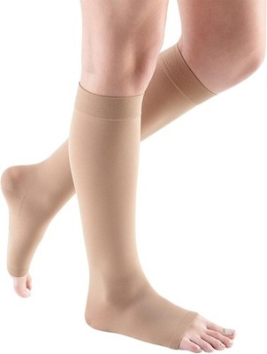 mediven Comfort for Women, 15-20 mmHg ? Open Toe, Knee High Compression Stocking