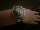 Vintage Seiko 5 Automatic 7009 Movement  Black Dail Watch Day/Date