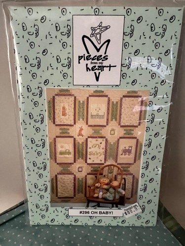 Pieces from my Heart #296 OH BABY Quilting Kit Fabric & Pattern by Sandy Gervais - Picture 3 of 6