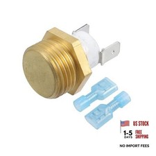Radiator Engine Cooling Fan Temperature Sensor Switch 1/2'' NPT - Thermo
