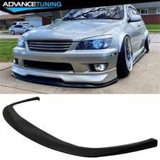 Universal Fitment CS Style Front Lower Bumper Lip Spoiler Splitter Add On PU