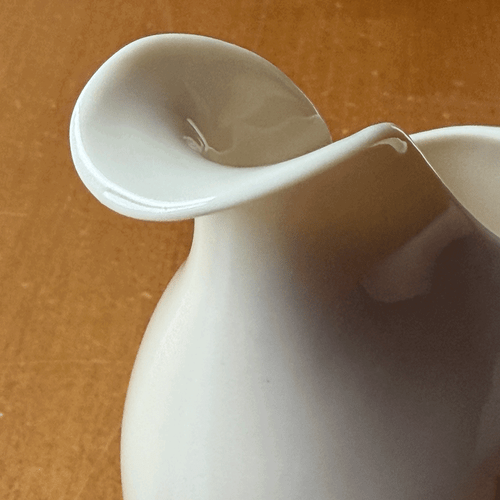Franciscan Rossmore fine china creamer~Encanto shape~1945~post WWII~California - Afbeelding 4 van 5