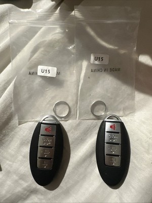 Keyless Option Key Fob Replacement. 2 count