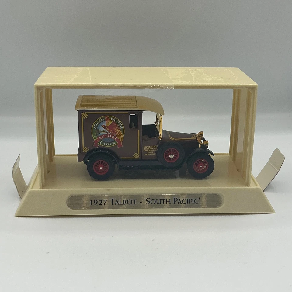 MATCHBOX COLLECTIBLES GREAT BEERS OF THE WORLD 1927 TALBOT SOUTH PACIFIC YGB10 - Image 2 of 4