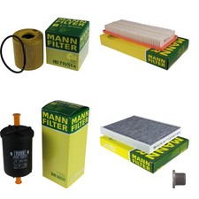 MANN-FILTER Inspektionspaket Filterset für Citroën C5 III Break 1.6 THP 155