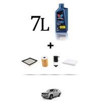 Hoffcar Servicekit 4 Filter Und 7L ÖL FüR VW Amarok (2H) 2.0 TDI 132KW Ab 20