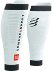 Compressport R2 3.0 Compression Calf Sleeves White Running Run Reflective Sports