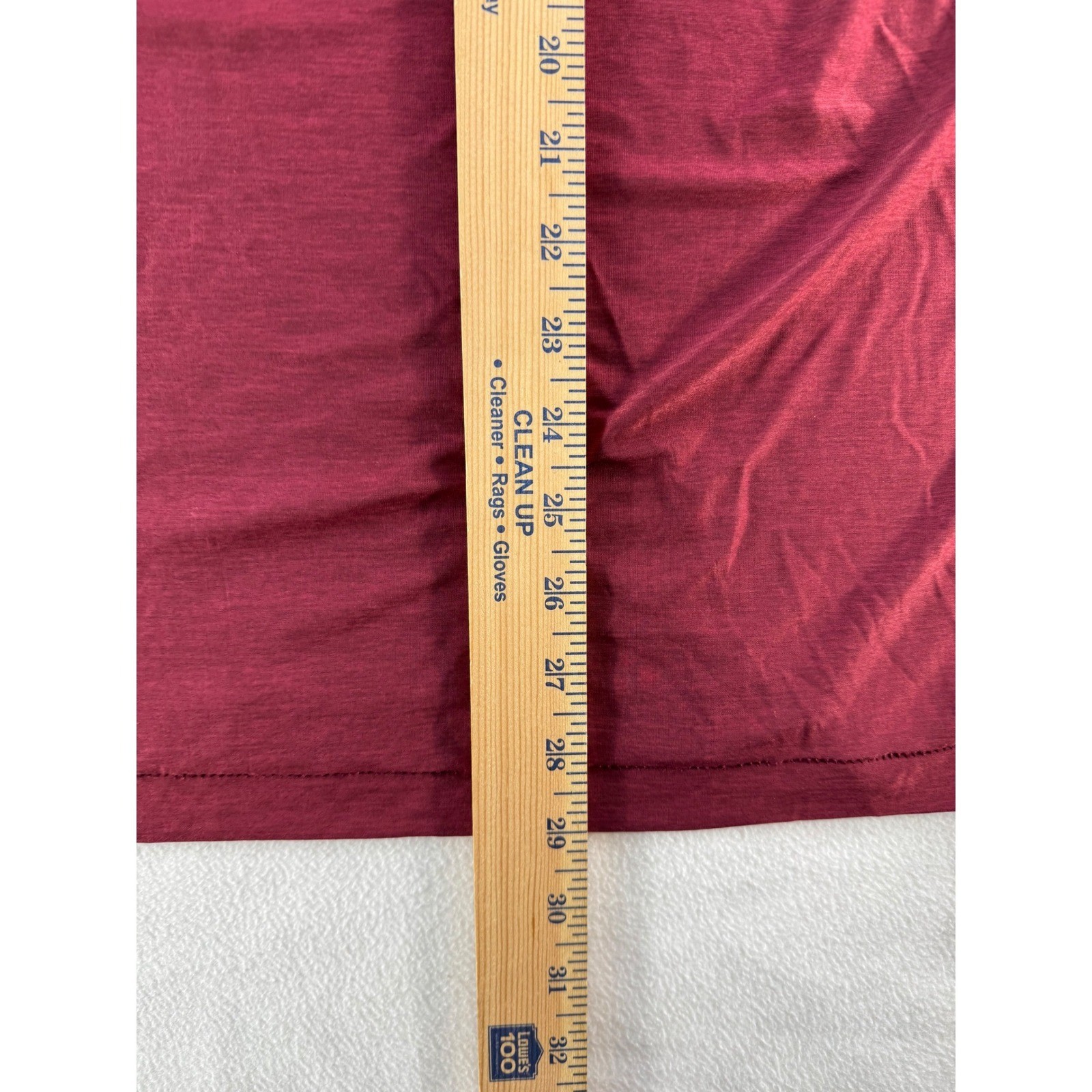 BOSS Hugo Boss Mens Burgundy Short Sleeve Silk Polo Shirt Pocket Logo Size XL thumbnail 14