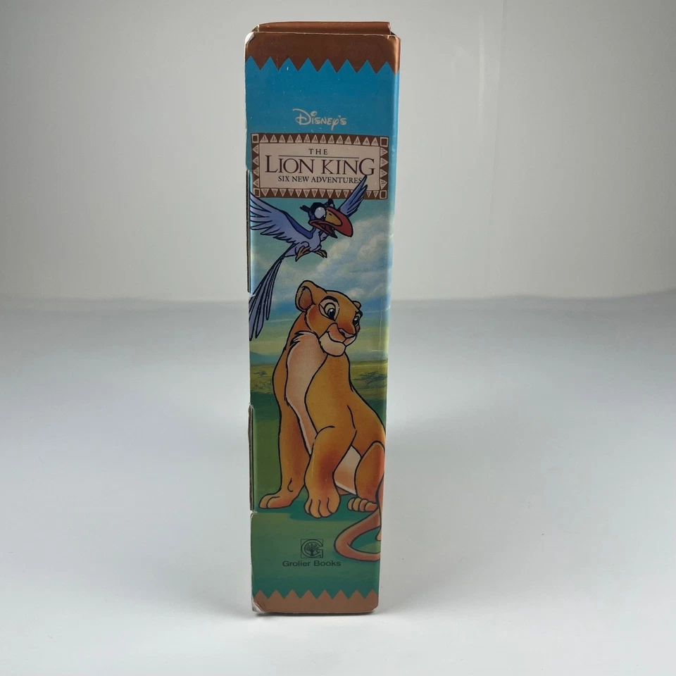 Disney El Rey León Seis Nuevas Aventuras Juego de Libros Grolier 1994 Raro Foto 3 de 4