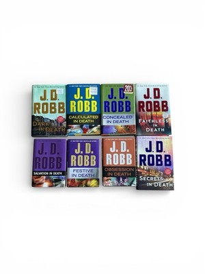 Lot / Bundle Of J.D. Robb In Death Lot of 8 Hardcover Books Nora Roberts