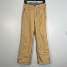 Bogner Women's Insulated Ski Snowboard Snow PantsSz 8 Beige Gorpcore Snowsports