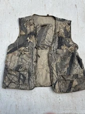 🔥🦃 Vintage Spartan Turkey Vest Hunting L / XL Made in USA Realtree Hardwoods🔥