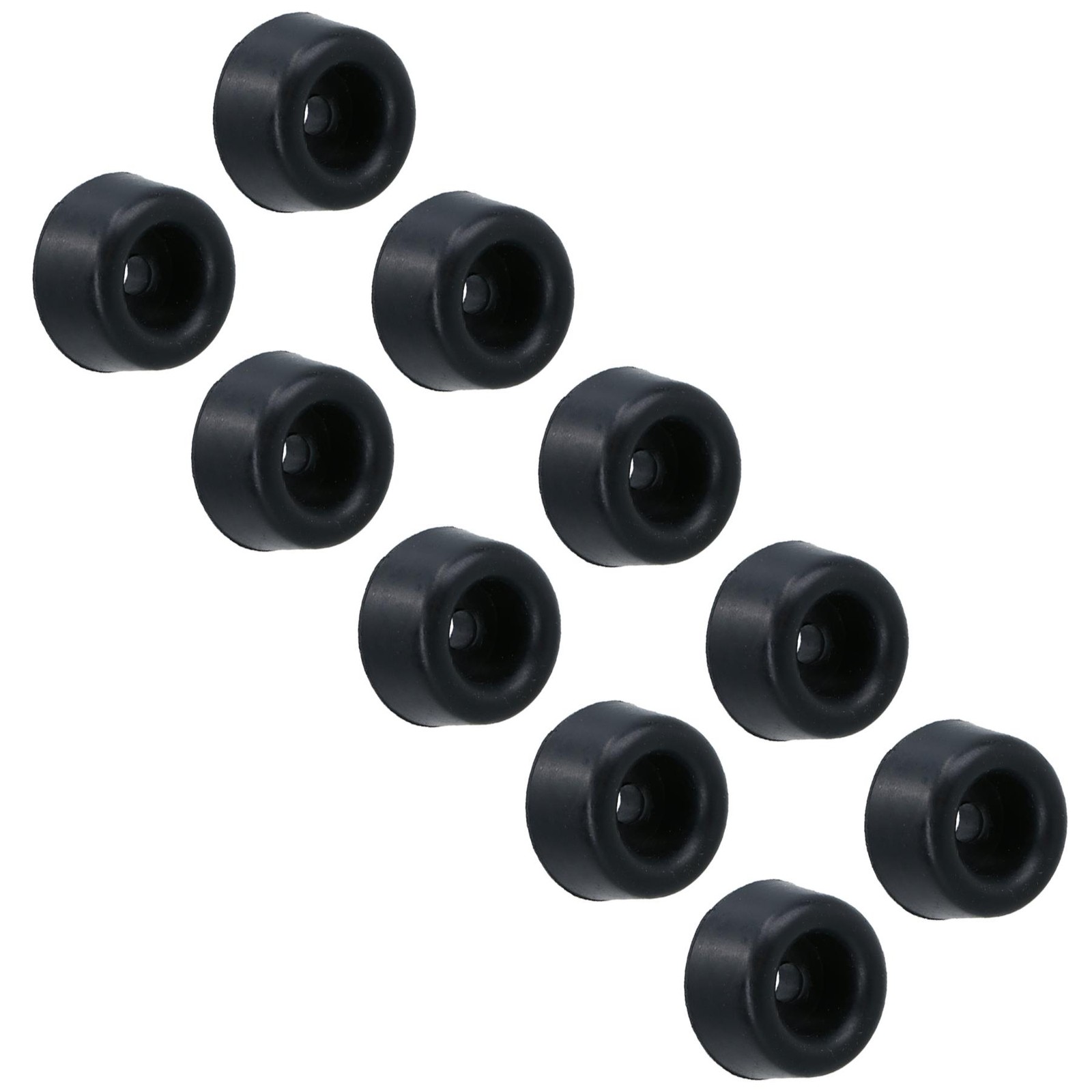 12mm Rubber Round Buffer Bumper Pad Stop For Truck Trailers Horsebox 10pc