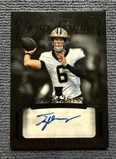 TYLER SHOUGH 2025 National Treasures AUTO GENRE GRAPHS BLACK (RC) Rookie #1/5