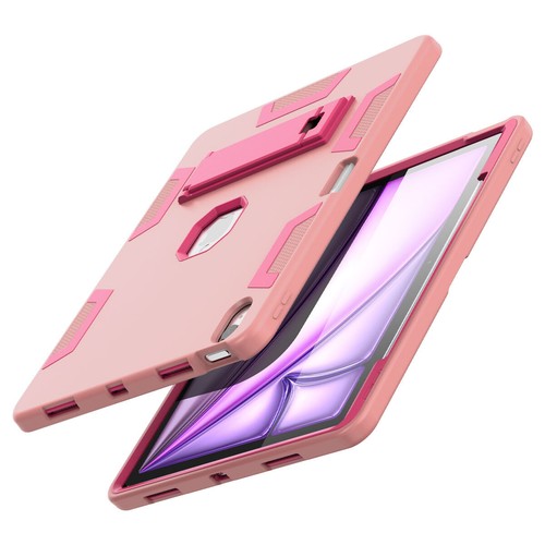 For Apple iPad Air M2 13 in (2024) Case Hybrid Shockproof Heavy Duty Stand Cover - Picture 22 of 28