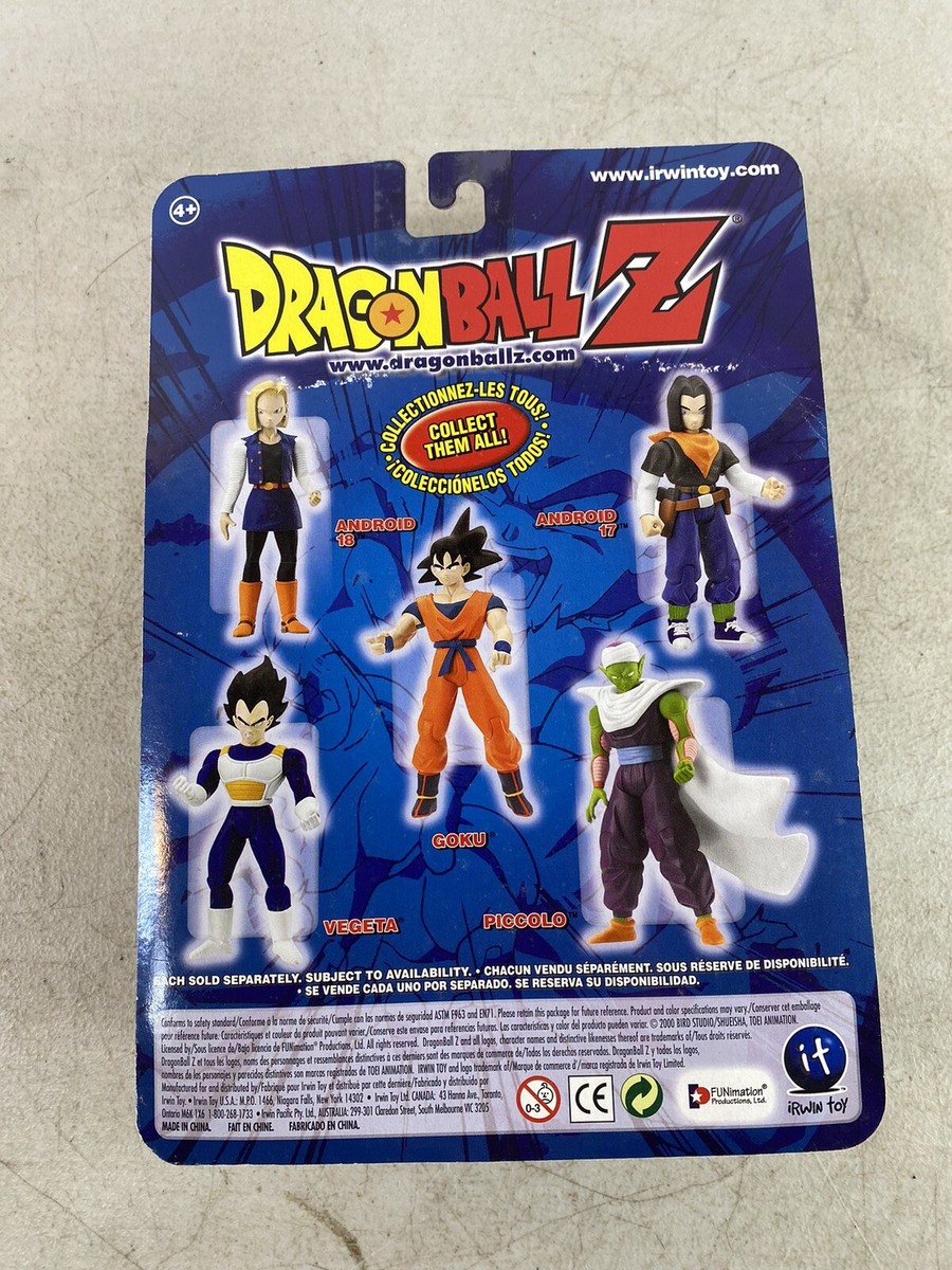 Dragon Ball Z FUNimaion Irwin Toy Goku Androids Saga NEW Action