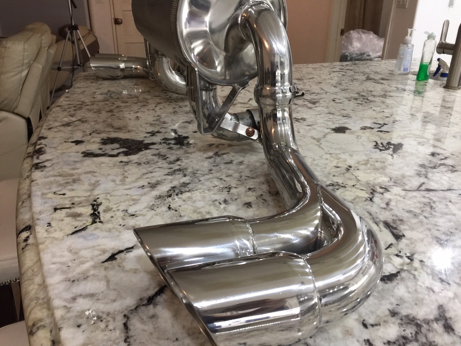 Ferrari 360 Novitec/Fuchs Sports Exhaust Muffler Stainless