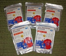 5 Premium DTF White Transfer Powder DTF Printing 1.1 lbs/500g White 80-200