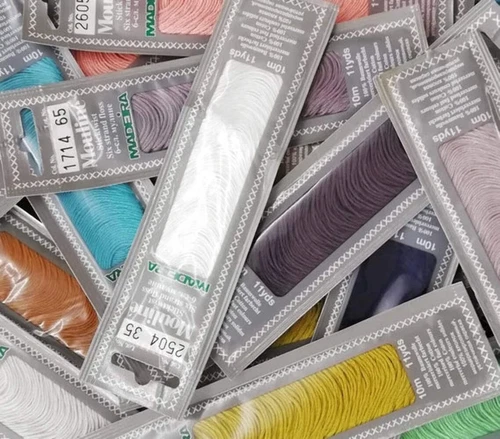 Madeira "Mouline" Stranded Cotton Embroidery Floss - 10 x Assorted Shades