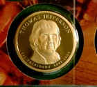 2007-S Presidential Dollar Thomas Jefferson Proof — photo from another recent sale