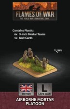 Flames of War BR815 Airborne Mortar Platoon Gaming Miniatures