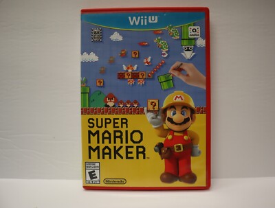 Super Mario Maker (Wii U - 2015) No Manual