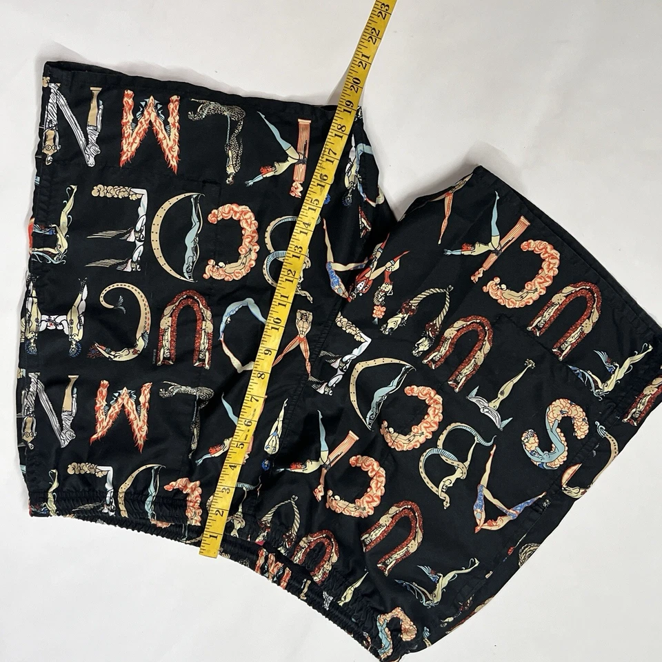 Pantalones cortos de natación de verano Supreme Alphabet Water SS18 NEGROS TALLA XL Los Angeles NY Foto 3 de 4