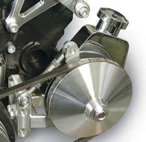 March Performance Small Block Fits Chevy Power Steering Bracket - Adjustable - S