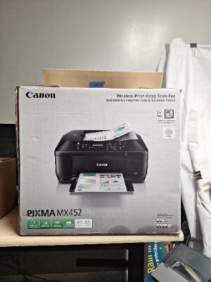 Mx452 Manual Pixma Mx452 Wireless Setup Canon Pixma MX452 Wireless