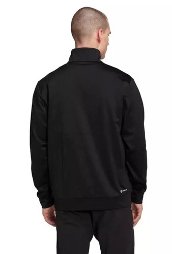 Sudadera Adidas Game and Go 1/4 Cremallera Hombre Negra Mediana - Imagen 6 de 8