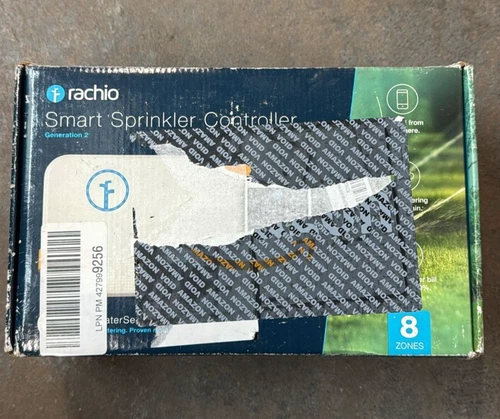 Rachio 8ZULW-B (2nd Generation) 8-Zone Smart Sprinkler Controller