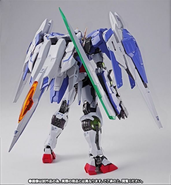 METAL BUILD Gundam 00 GN-0000 + GNR-010 00 RAISER Action Figure