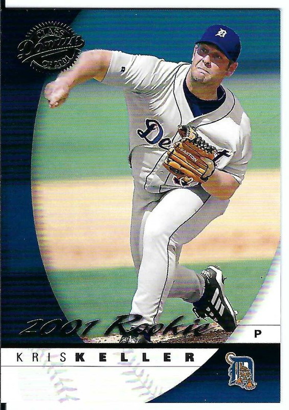 2001 Donruss Kris Keller RC #/1875 Detroit Tigers
