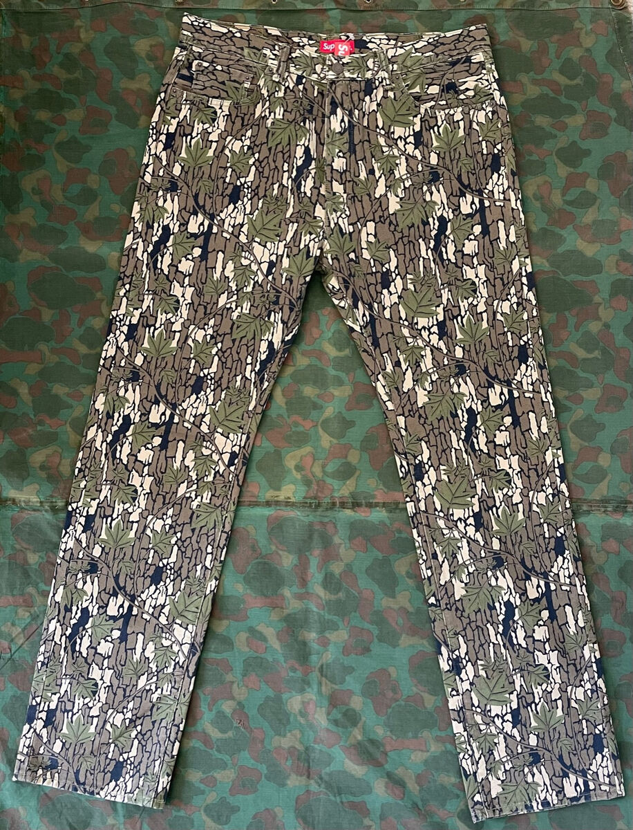 Supreme x Levi's Camouflage 505 Zip-Fly Canvas Jean FW13 Sz Supreme x Levi's Camouflage 505 Zip-Fly Canvas Jean FW13 Sz