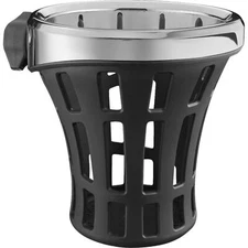 Ciro Drink Holder - Gen 2 - Big Ass® - Chrome - Passenger - Chrome Mount 55822