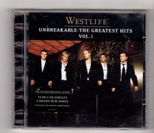 (HX281) Westlife, Unbreakable, The Greatest Hits Vol 1 - 2002 CD