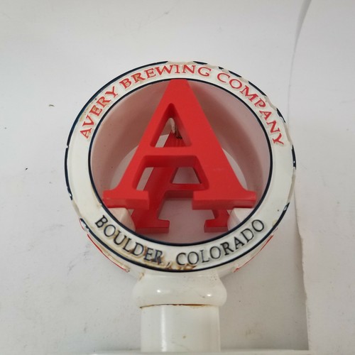 Avery Brewing Tap Handle Ellie's Brown "Lab-Tested" Ale Beer Brewery - Picture 3 of 9