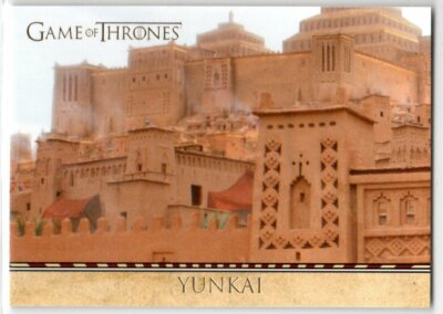 GAME OF THRONES THE COMPLETE SERIES MAPS OF THE REALM M14 YUNKAI