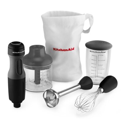 KitchenAid KHB2351OB 3-Speed Immersion Hand Blender - Onyx Black (Used)