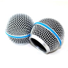 2 Pack RK265G Microphone Grille for Shure Vocal Mics Blx4 beta58a,Beta58 Grilles