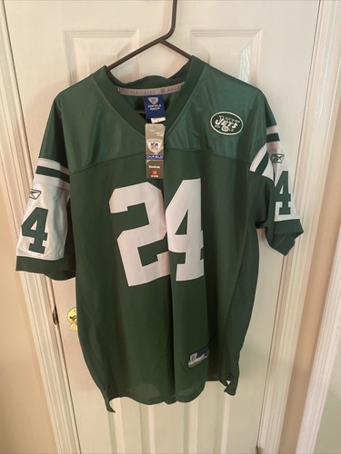 Derrelle Revis #24 New York Jets Jersey Nike Size52) Stitched.