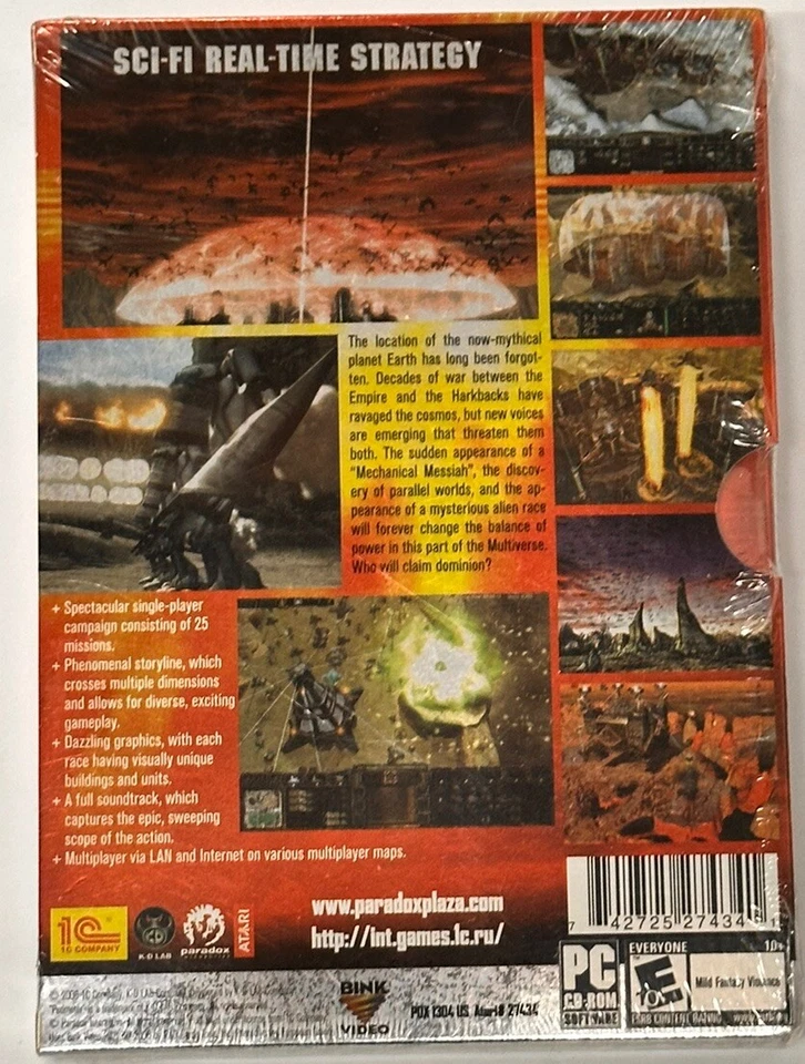 Perimeter Emperor's Testament PC CD-Rom Computer Game 2006 - Brand New / SEALED  - Image 2 of 2