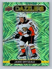 2021-22 Jamie Drysdale Rookie Green Dazzlers Upper Deck Series 1 Hockey Anaheim