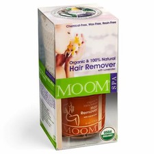 MOOM Organic Sugar Waxing Kit with Lavender  Chamomile - Natural Hair Removal