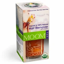 MOOM Organic Sugar Waxing Kit with Lavender & Chamomile - Natural Hair Removal