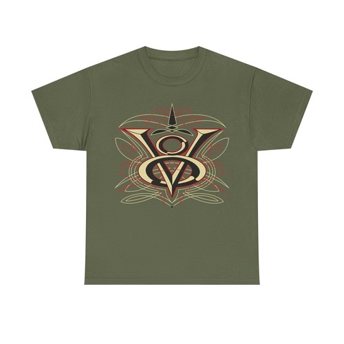 V8 logo with Pinstriping Gildan 5000 Unisex Heavy Cotton Tee - Picture 46 of 85