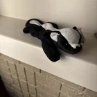 Ty Beanie Babies Stinky Skunk Plush Toy February 13, 1995 with tag Vintage NOS