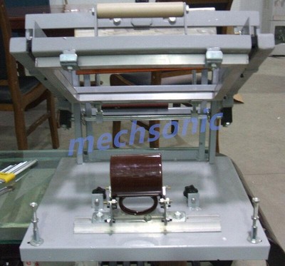 Manual screen cylinder printing machine for bottle/cup/pen surface curve press s