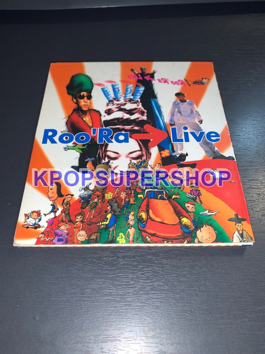 Roo'ra Live Album ROO'RA LIVE CD Good Condition Rare OOP Korean